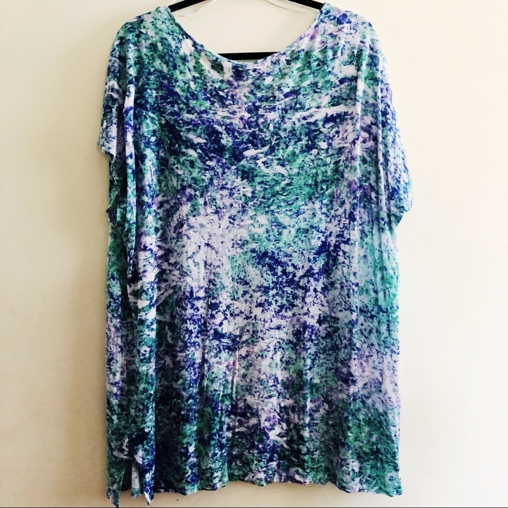 Cynthia Rowley Jackson Pollock Top - Picture 3 of 6